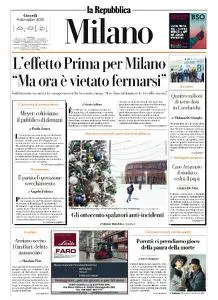 la Repubblica Milano - 9 Dicembre 2021