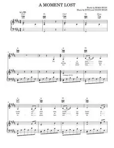 A moment lost - Enya (Piano-Vocal-Guitar)