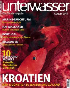 Unterwasser Das Tauchmagazin August No 08 2015