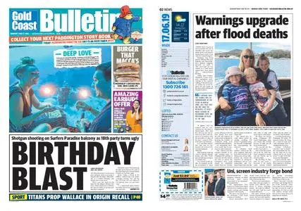 The Gold Coast Bulletin – June 17, 2019
