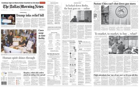 The Dallas Morning News – March 28, 2020