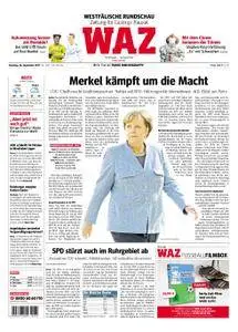 WAZ Westdeutsche Allgemeine Zeitung Castrop-Rauxel - 26. September 2017