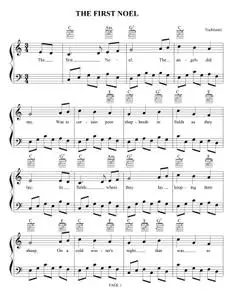 Christmas Sheet Music - The First Noel
