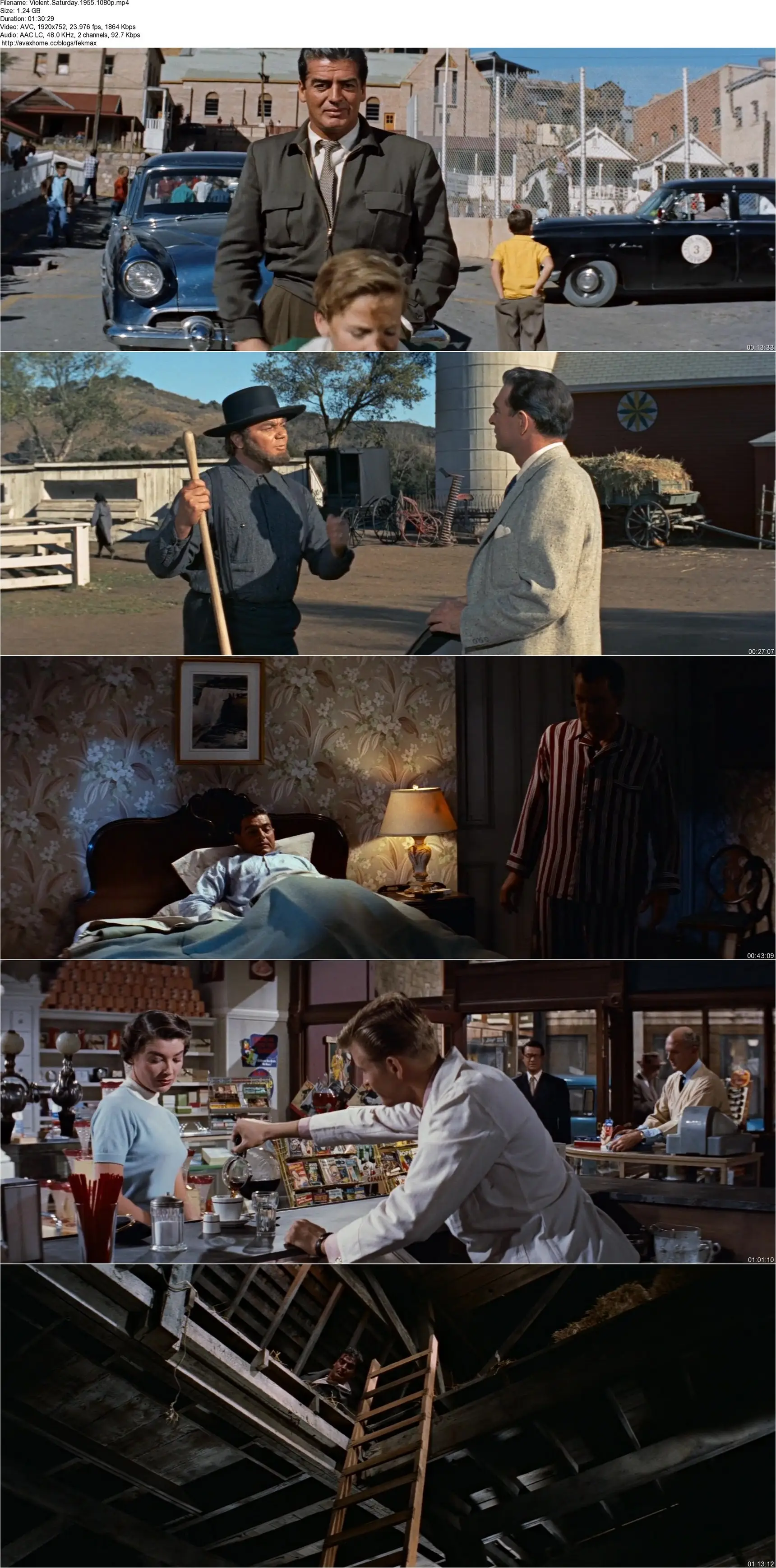 Violent Saturday (1955)