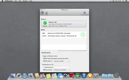 SSDReporter 1.0.15 Mac OS X