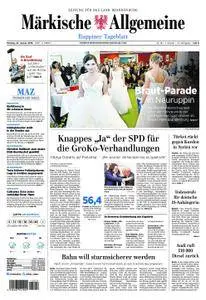 Märkische Allgemeine Ruppiner Tageblatt - 22. Januar 2018