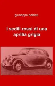 I sedili rossi di una aprilia grigia