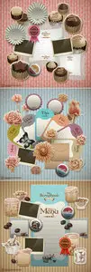 Scrapbook Elements Vector