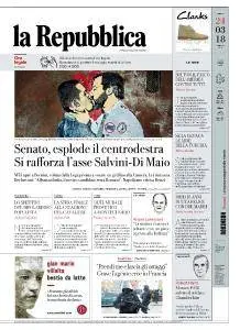 la Repubblica - 24 Marzo 2018