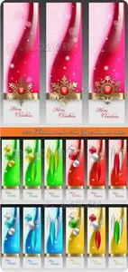 2013 Christmas and New Year banners vector