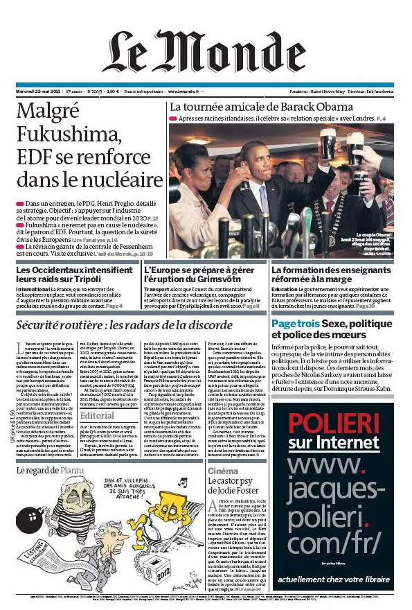 Le monde (25 mai 2011)