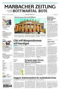 Marbacher Zeitung - 23. Oktober 2017