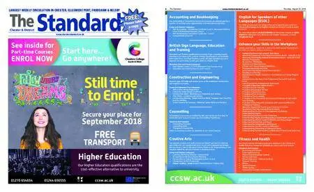The Standard Frodsham & Helsby – August 23, 2018