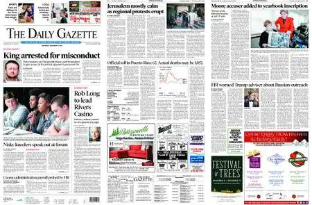 The Daily Gazette – December 09, 2017