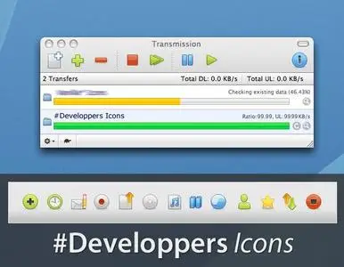 105 Developpers Icons