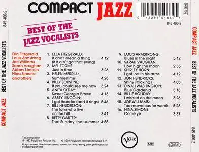 VA - Compact Jazz: Best of the Jazz Vocalists (1992)