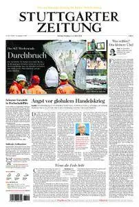 Stuttgarter Zeitung Blick vom Fernsehturm - 03. März 2018