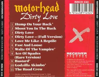 Motörhead - Dirty Love (1989)