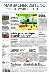Marbacher Zeitung - 12. August 2019