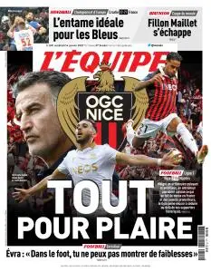 L’equipe du Vendredi 14 Janvier 2022