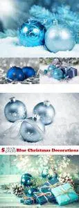 Photos - Blue Christmas Decorations