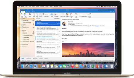 Microsoft Outlook v2016 for Mac v15.39 VL