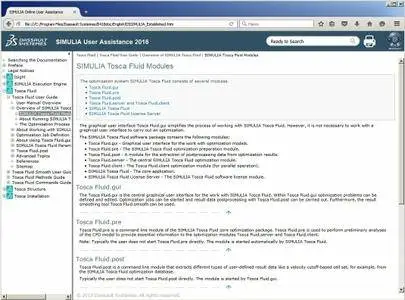 DS SIMULIA TOSCA 2016 HF2