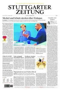 Stuttgarter Zeitung Stadtausgabe (Lokalteil Stuttgart Innenstadt) - 04. September 2017