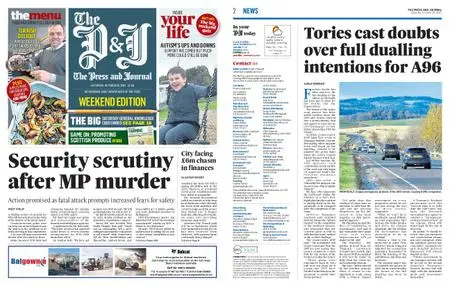 The Press and Journal Aberdeen – October 16, 2021