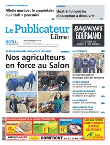 Le Publicateur Libre - 20 Février 2025