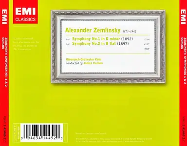 James Conlon, Gürzenich-Orchester Köln - Alexander von Zemlinsky: Symphonien 1 & 2 (2006)