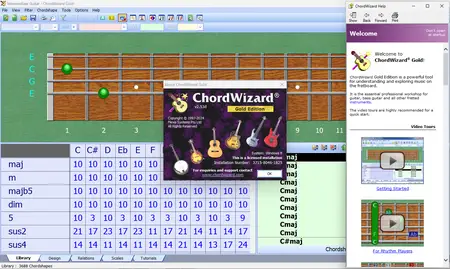 ChordWizard Gold 2.53d