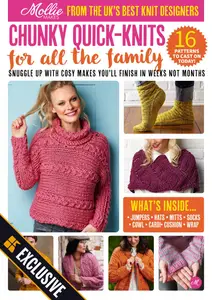 Mollie Makes Presents - Chunky Quick-Knits for all the Family 2024