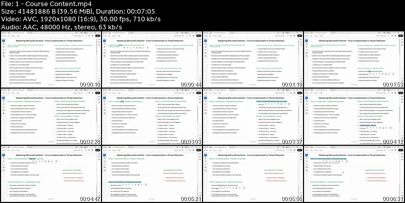 Microsoft Sentinel: Zero to Hero – Complete SIEM Training