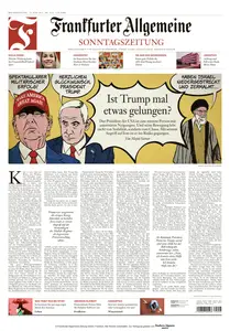 Frankfurter Allgemeine Sonntagszeitung - 29 Juni 2025