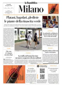 la Repubblica Milano - 26 Luglio 2024