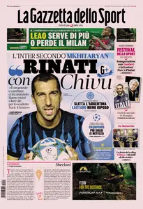 La Gazzetta dello Sport - 9 Ottobre 2025