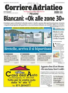 Corriere Adriatico Pesaro - 12 Marzo 2025