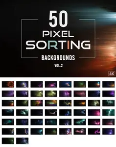 EE - 50 Pixel Sorting Backgrounds  Vol. 2 ZMPN9YP