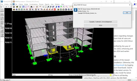 RAM Structural System 2025 Patch 1 (25.00.01.16)