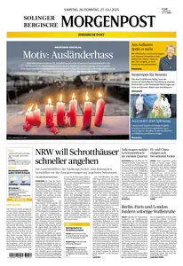 Solinger und Bergische Morgenpost - 26 Juli 2025