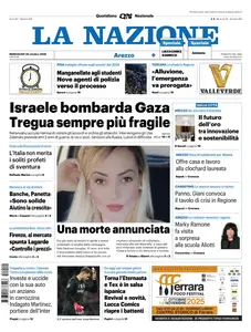 La Nazione Arezzo - 29 Ottobre 2025