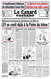 Le Canard enchaîné - 18 Septembre 2024