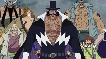 One Piece (1999 S14E04 Settling the Score Whitebeard vs The Blackbeard Pirates Koten Gars