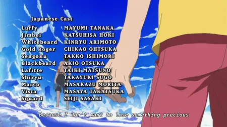 One Piece (1999 S14E04 Settling the Score Whitebeard vs The Blackbeard Pirates Koten Gars