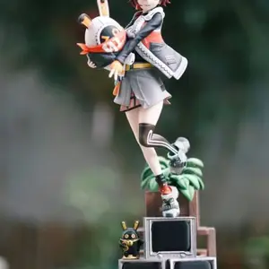Neko Figurines - Zenless Zone Zero - Belle - 3D Print Model STL