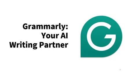 Grammarly: Your AI Writing Partner