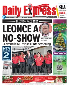 Trinidad & Tobago Daily Express - 3 December 2024