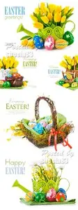 Stock Photo - Easter Cards 3