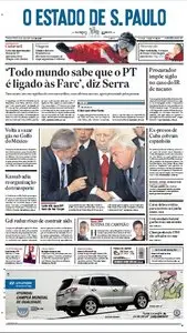 Jornal O Estado de SP em PDF, Terça, 20 de Julho de 2010